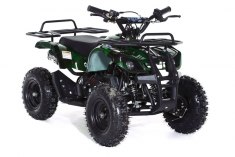 Квадроцикл MOTAX ATV X-16 Mini Grizlik с м/с зеленый камуфляж