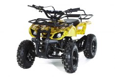 Квадроцикл MOTAX ATV X-16 Mini Grizlik с э/с и пультом желтый камуфляж