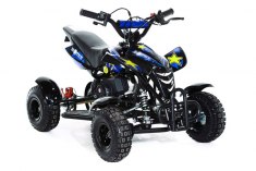 Квадроцикл MOTAX ATV H4 mini-50 cc черно-синий