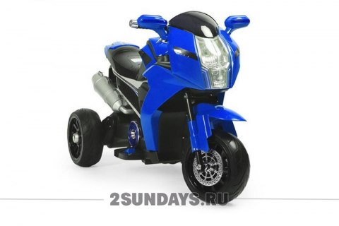 Мотоцикл Double Motor синий