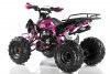 Квадроцикл MOTAX ATV T-Rex Super LUX 125 cc черно-розовый