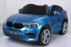 Электромобиль BMW X6M синий глянец