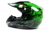 Шлем MOTAX L ( 53-54 см ) черно-зеленый