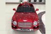 Электромобиль Bentley E777KX красный