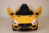 Электромобиль Mercedes-Benz AMG GT O008OO желтый