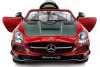 Электромобиль Mercedes-Benz SLS AMG Carbon Edition красный