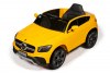 Электромобиль Mercedes-Benz Concept GLC Coupe BBH-0008 желтый глянец