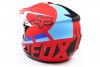 Шлем FOX S ( 49-50 см ) красный матовый