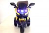Мотоцикл K222KK на аккумуляторе желтый