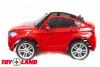 Электромобиль BMW X6M JJ2168 красный краска