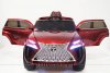 Электромобиль Lexus E111KX красный глянец