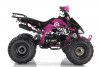 Квадроцикл MOTAX ATV T-Rex Super LUX 125 cc черно-розовый