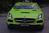 Электромобиль Mercedes-Benz SLS AMG SX128-S зеленый