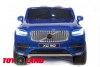 Электромобиль Volvo XC 90 синий краска