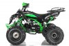 Квадроцикл MOTAX ATV Raptor Super LUX 125 cc черно-зеленый