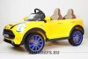 Электромобиль Mini Cooper A222AA желтый