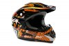 Шлем SHOT RACE M ( 51-52 см ) черно-оранжевый