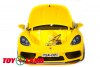 Электромобиль Porsche Cayman YSA021 желтый