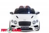 Электромобиль Bentley Continental Supersports JE 1155 белый