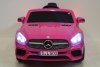 Электромобиль Mercedes-Benz SL500 розовый