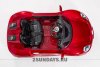 Электромобиль Porsche 918 Spyder бордовый глянец