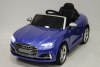 Электромобиль Audi S5 синий глянец
