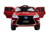 Электромобиль Lexus LX 570 YHO 9171 4x4 красный краска
