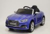 Электромобиль Audi S5 синий глянец
