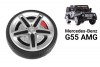 Колесо резиновое EVA 26 см для Mercedes-Benz G55 AMG