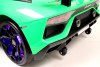 Электромобиль Lamborghini Aventador SVJ A111MP зеленый