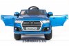 Электромобиль NEW AUDI Q7 синий
