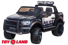 Электромобиль Ford Ranger Raptor DK-F150R  police черный краска