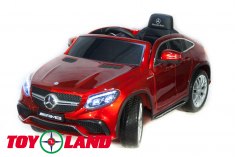 Электромобиль Mercedes-Benz AMG GLE63 Coupe красный краска