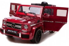 Электромобиль Mercedes Benz G63 LUXURY 2.4G - Red - HL168-LUX-RED