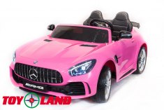 Электромобиль Mercedes-Benz GTR 4Х4 HL289 розовый