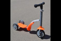 Самокат Scooter 2в1 оранжевый
