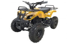 Квадроцикл MOTAX Mini Grizlik ATV X-16 1000W желтый камуфляж