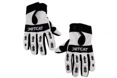 Перчатки JETCAT PRO длинные пальцы р.XL белые