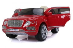 Электромобиль Bentley Bentayga красный