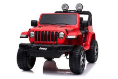 Электромобиль Jeep Rubicon DK-JWR555 красный глянец Barty
