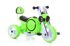 Мотоцикл Bubble с педалями зеленый