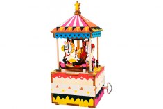 Музыкальная шкатулка Robotime Merry-go-round