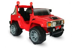 Электромобиль Hummer 2 красный