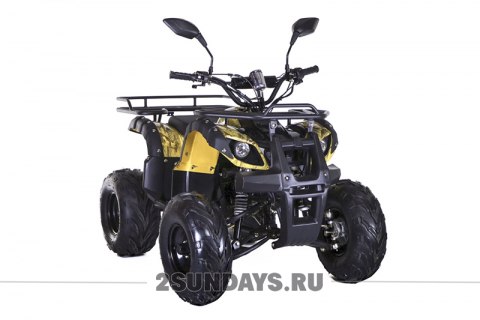 Квадроцикл MOTAX ATV Grizlik Super LUX 125 сс желтый камуфляж