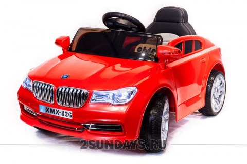 Электромобиль BMW XMX826 красный
