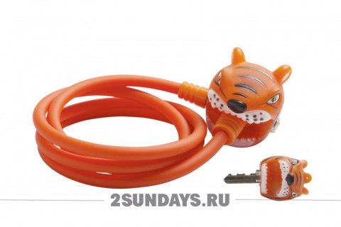 Замок Crazy Safety Orange Tiger