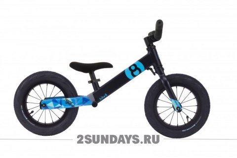 Беговел Bike8 Suspension Pro black-blue