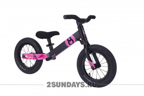 Беговел Bike8 Suspension Pro black-pink