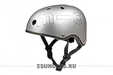 Шлем Micro размер М металлик