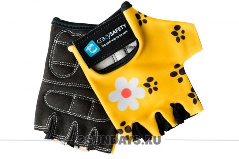 Перчатки Crazy Safety Yellow Leopard